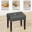 Tabouret de repose-pieds rectangulaire en cuir Nakendra-582534234-570125353