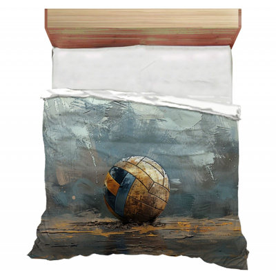 Édredon Volleyball Bedding Sports Weathered Ball_12358