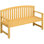 Solid Wood Fir Outdoor Bench