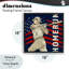 Cadre flottant Patriotic Home Run Baseballer, design par LightBoxJournal-1465509528-1465509529