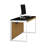 Sequel 20 Glass Top Writing Desk-50653224-123687766