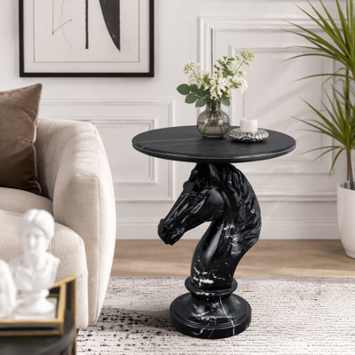Accent Table Animal Statue End Tables