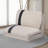 83" Modern Convertible Corduroy Floor Sofa Bed-1872488681
