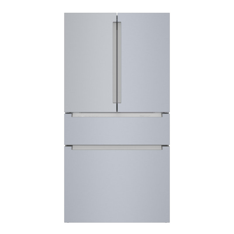 Bosch 800 Series 20.5 cu. ft. Smart Energy Star Counter Depth French Door Refrigerator with FlexBar
