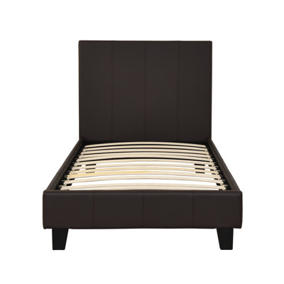 Avarayr Upholstered Single (3') Faux Leather Bed