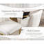 47cm H Velvet Upholstered Metal Accent-944942048