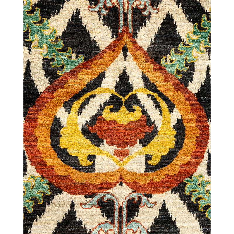 Suzani One-of-a-Kind 16' 5" X 14' 0" Hand Knotted Area Rug