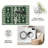 Dark Green Vertical Southwestern carpet-easy to clean, machine-washable, soft and comfortable; suitable for door mats, kitchens, living rooms, bedrooms, corridors, and laundry areas. Easy to clean, durable carpet for home decoration.-734940707
