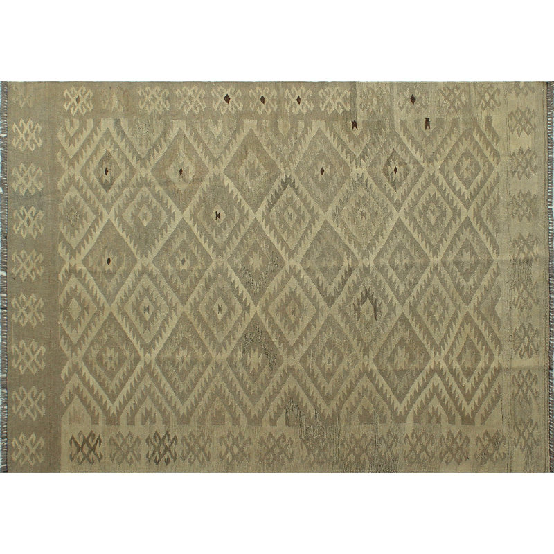 Benge Wool Geometric Indoor Rug