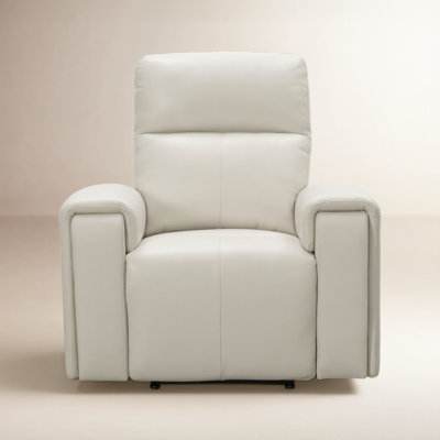 Witherbee 42" Genuine Leather Power Recliner