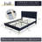 Deeb Vertical Channel Tufted Wingback Platform Bed-1954836663-1911900095