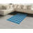 Checkered High Density Long Fiber Poly Threads Decorative Area Rug Carpet-42030658