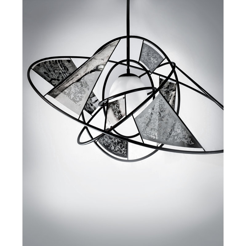 Luminaire sphère suspendu 1 lumières simple Erebus