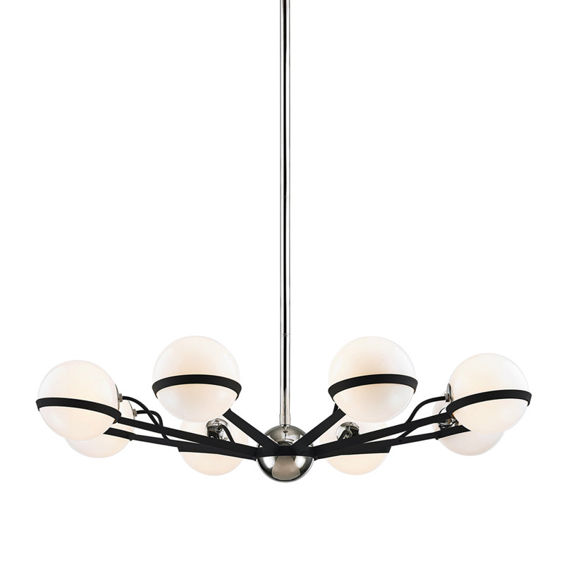 Lustre sphérique Spoutnik 8 lumières Ryter
