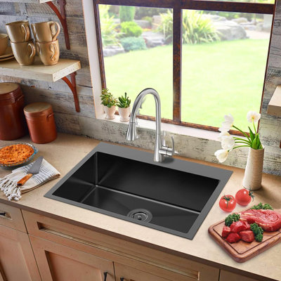 ForKitchen 28'' L Stainless Steel Kitchen Sink