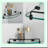 Matte Black Elie Corner Bathroom Shelf - Space-Saving Storage Solution