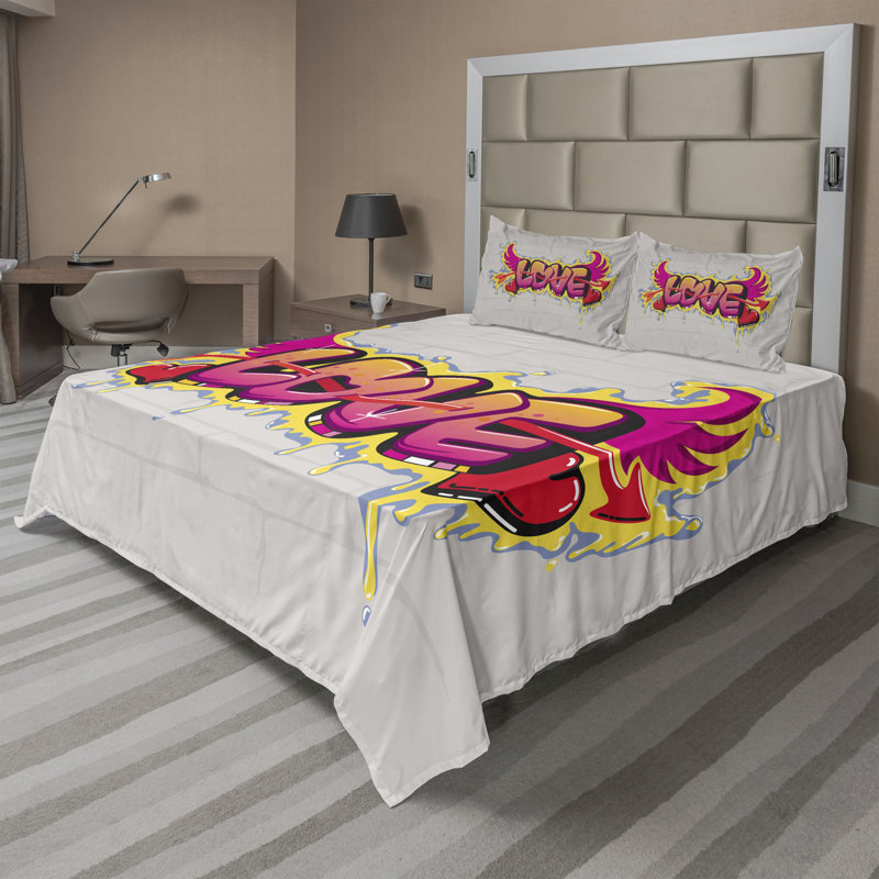 Microfiber Sheet Set, King Sheet Set + Fitted Sheet + 2 Pillowcases