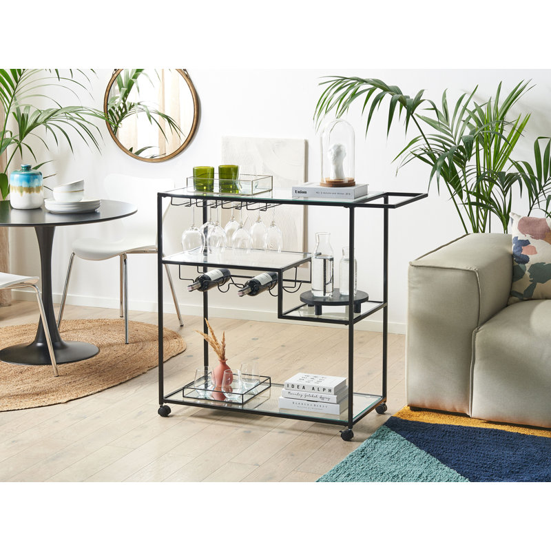 Eyhab Metal Bar Cart