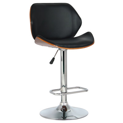 Tabouret de bar rotatif à hauteur ajustable Cantara