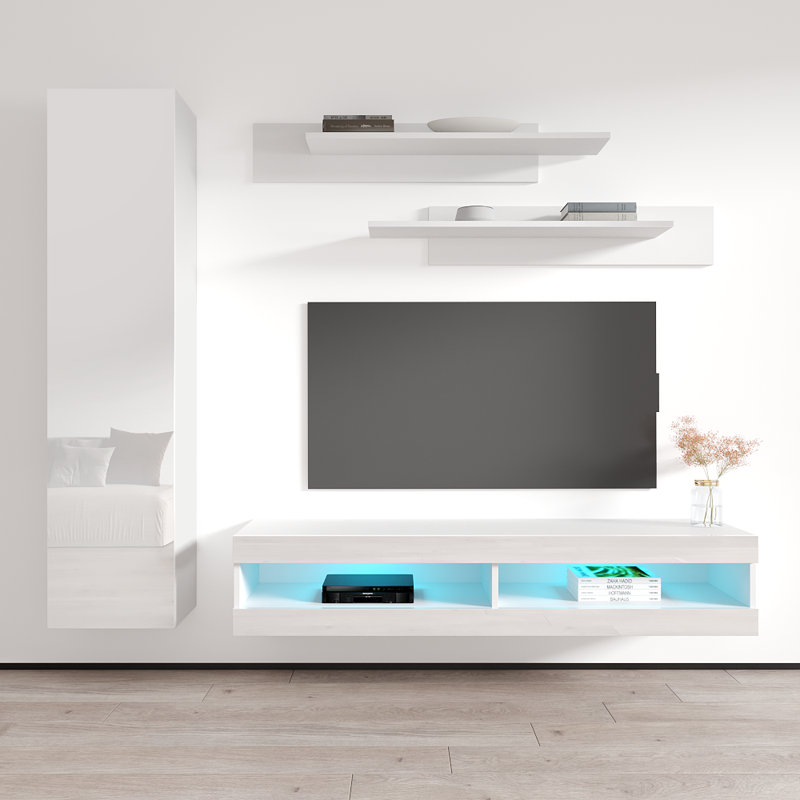 Meuble audio-vidéo Fly, Blanc