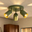 Spot de plafond triple à 3 lumières
