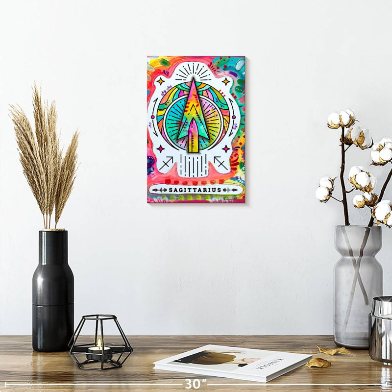 Adella Colorful Sagittarius, 12" H x 8" W