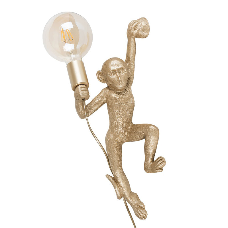 Dukinfield Plastic Plug-in Wallchiere, Gold