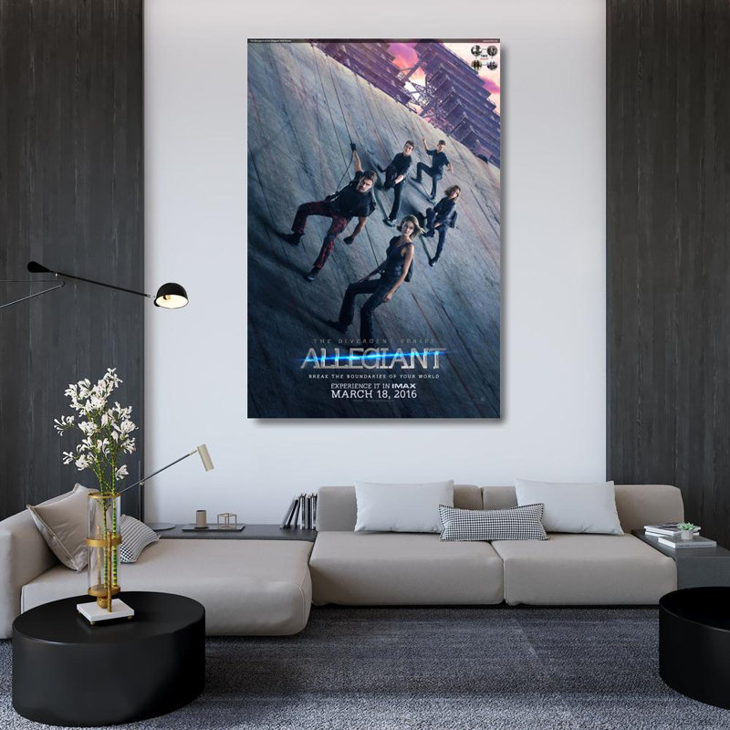 The Divergent Series Allegiant, H 48 po x l 32 po