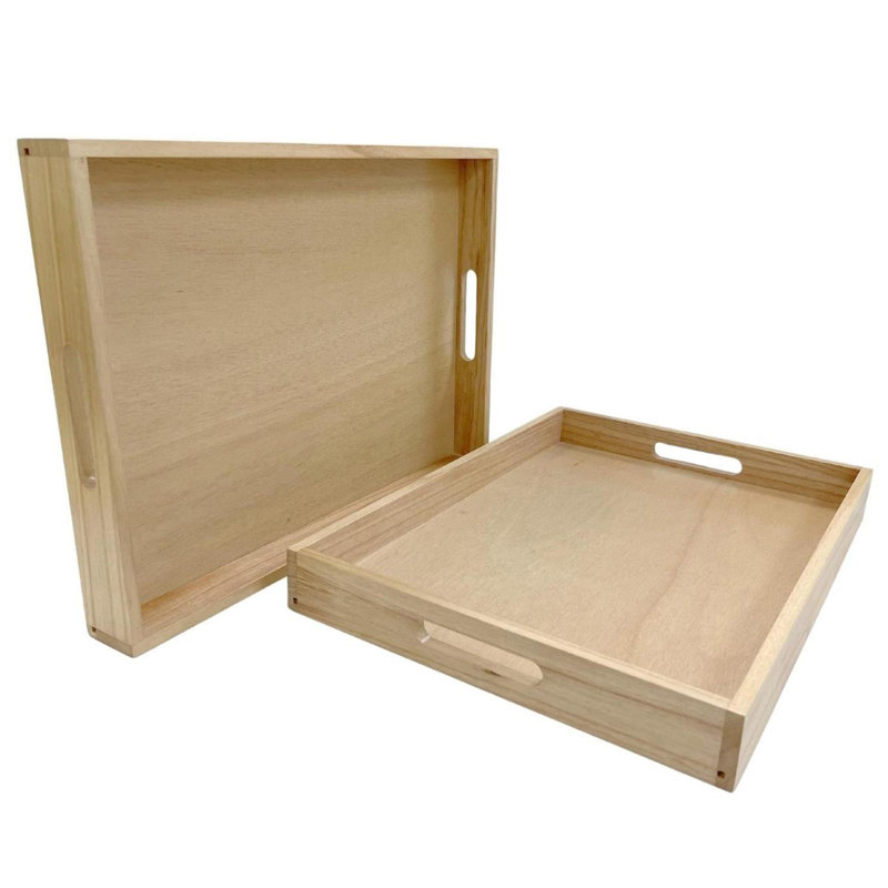 Plateau de service en bois