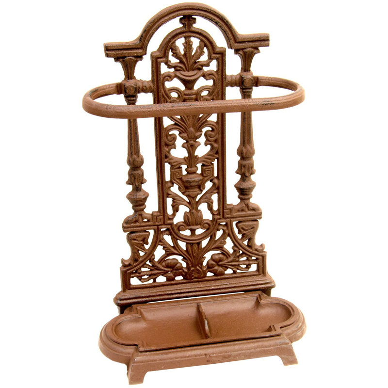 Bequette Iron Freestanding Umbrella Stand
