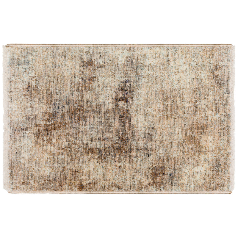 Mitsuhiro Machine Woven Abstract Area Rug, Rectangle 1'8" x 2'6"
