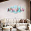 Délectable macarons sur toile, 5 pièces-2010982768