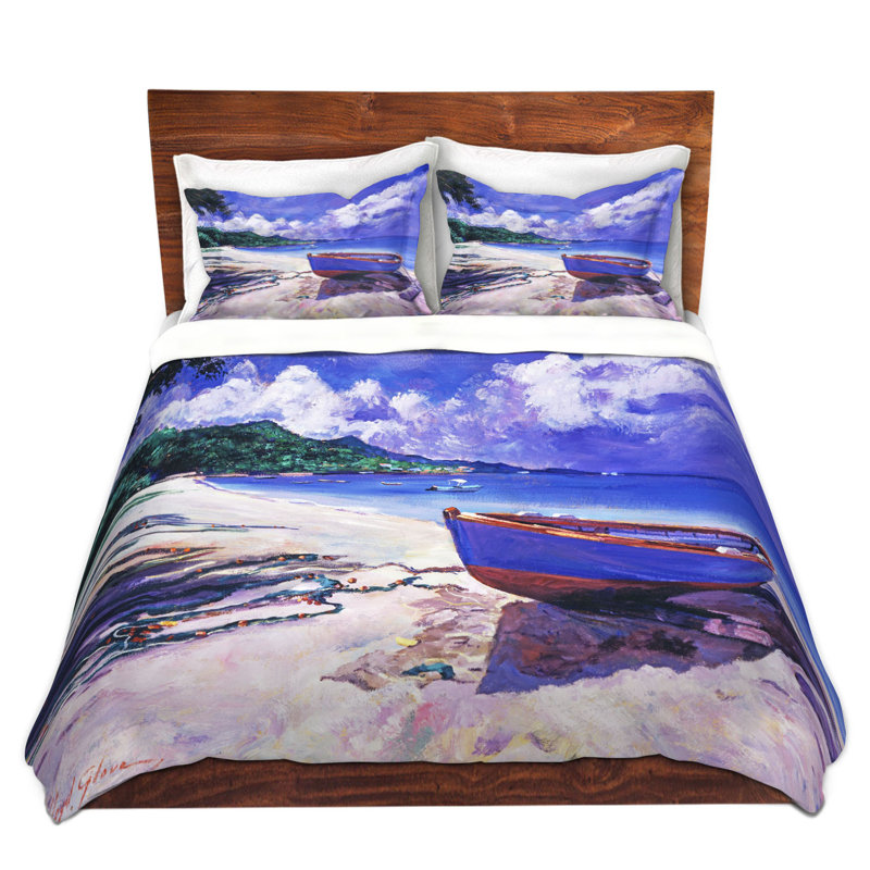  Housses de couette en microfibre David Lloyd Glover, Housse de couette pour très grand lit et 2 très 