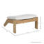 Ashland Outdoor Teak Ottoman with Cushion-745062021-745062075-745063889