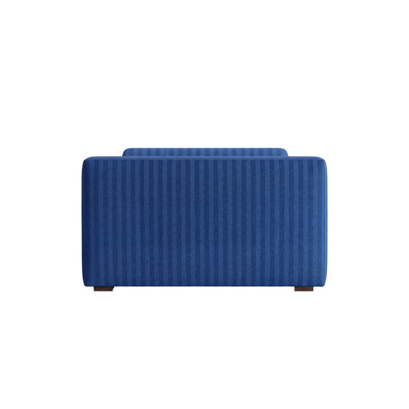 Lit de jour Elevate, Cobalt Striped Hemp Blend