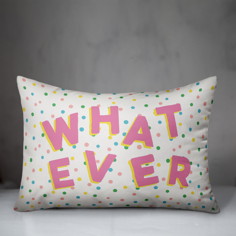 Polka Dots Throw Pillow