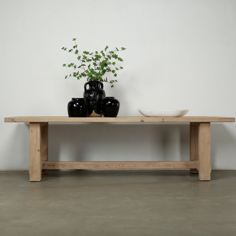 Amalfi Square Pine Wood Dining Table