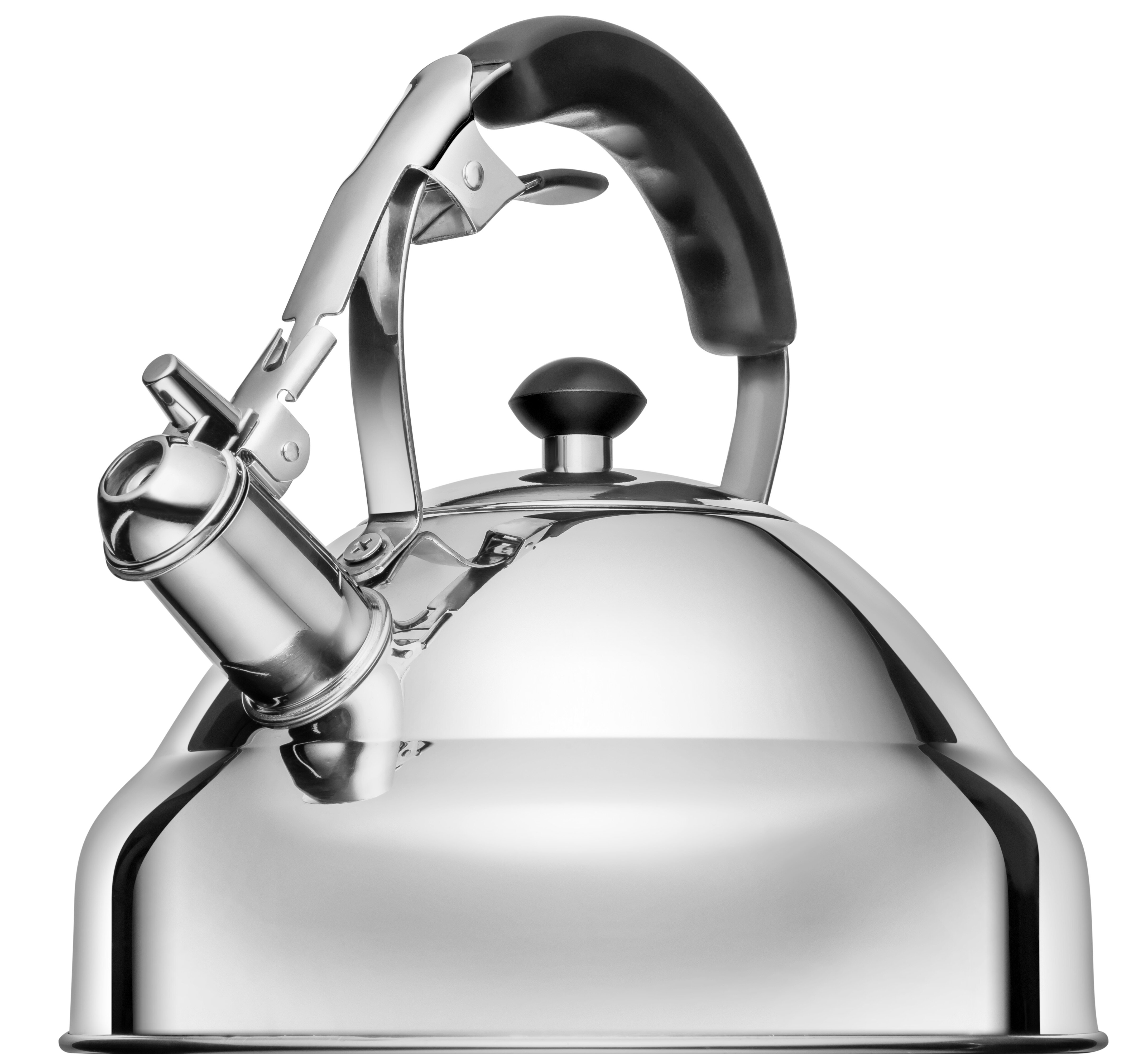 Kitchen Details 3.6 Quarts Stainless Steel Whistling Stovetop Tea Kettle &  Reviews