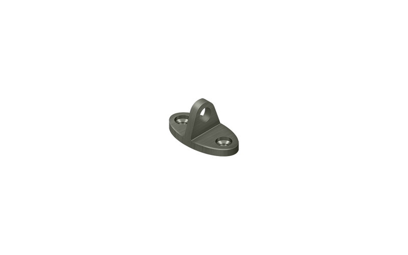 Deltana CHE4U15A Cabin Hook Eye for Contemporary in Antique Nickel, Antique Nickel