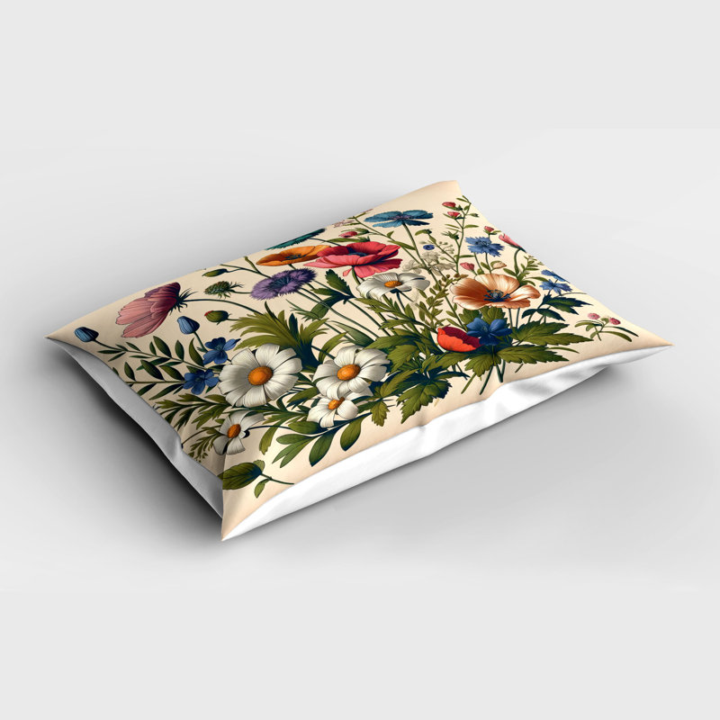 Floral Sham, King