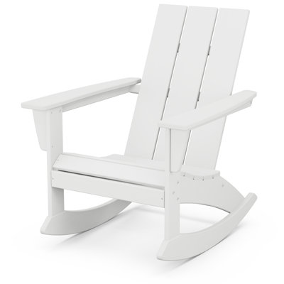 POLYWOOD® Modern Adirondack Patio Rocking Chair