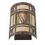 Rustic Lodge Flush Mounted Sconce