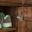 Armoire de rangement à chaussures multicouches à trois portes