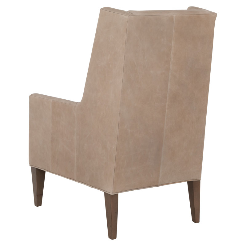 Boyleston Leather Wingback Chair, Tobacco, 1115 Saddle