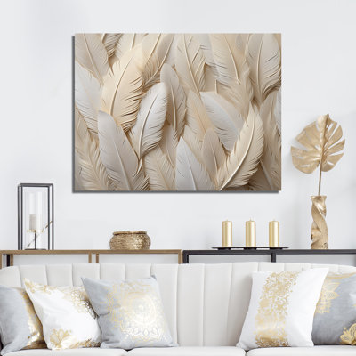 Feathery Plumes - Feathers Framed Art