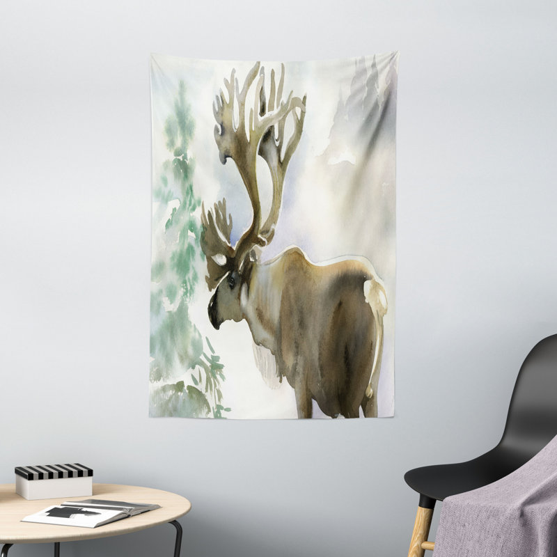 Tapisserie en bois de polyester, H 60 po x l 40 po