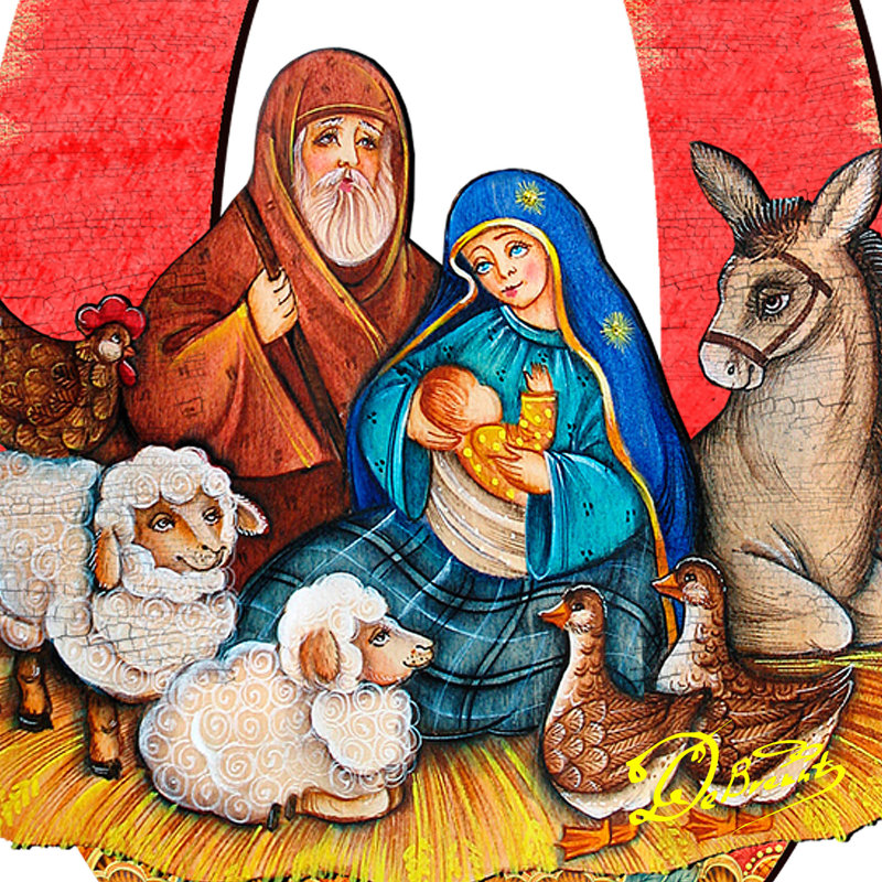 Noel Nativity Yard Lawn Art