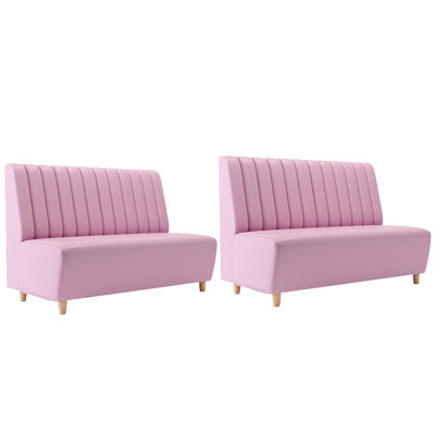 Lailynn Faux Leather Upholstered Bench