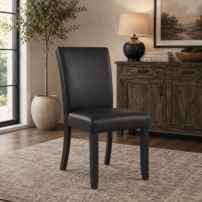 Dining / Game Chair By RAM Game Room, Black