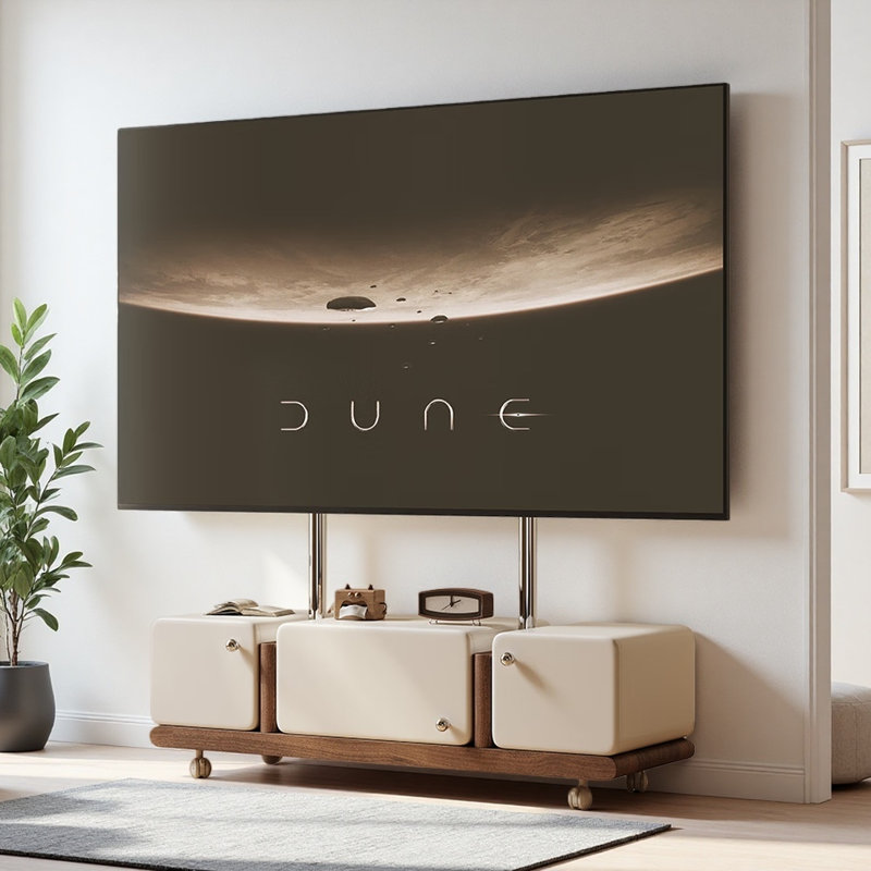 French Cream Style Designed TV Cabinet